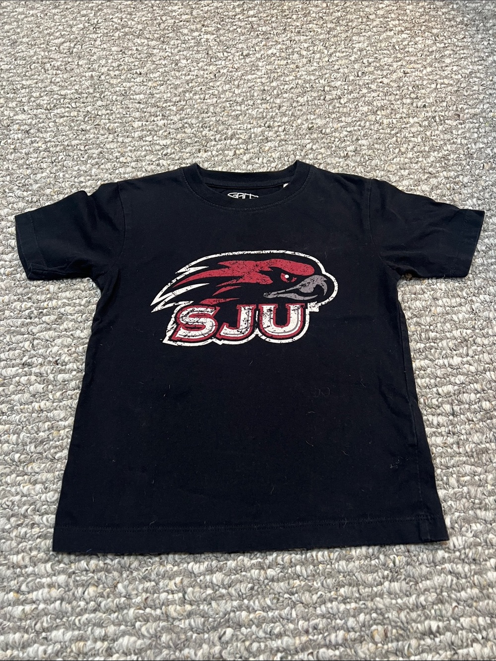 SJU Black Short-Sleeve Kids' Graphic Tee